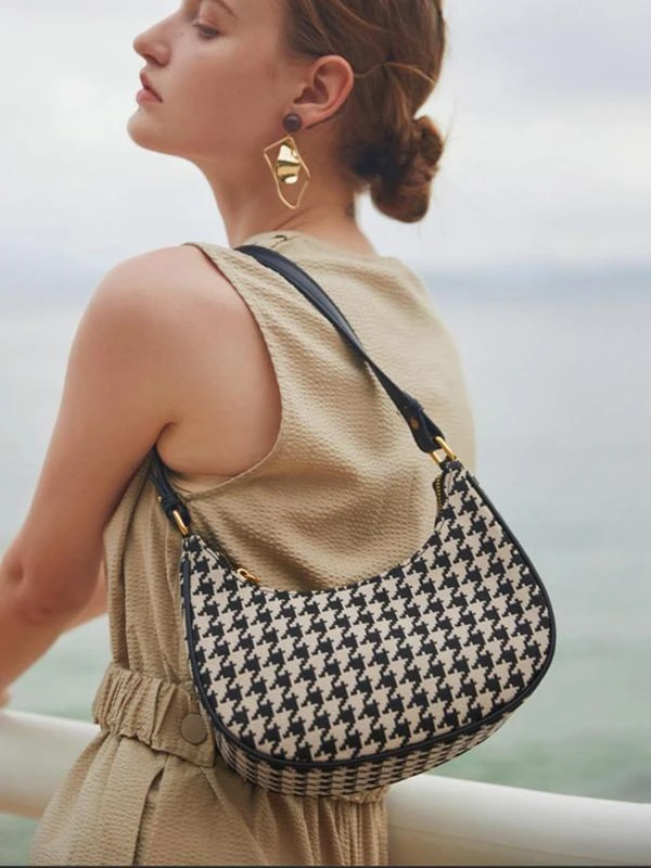 Premium Imported Ladies Handbag | Stylish Black & Brown